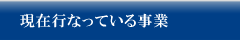 現在行なっている事業